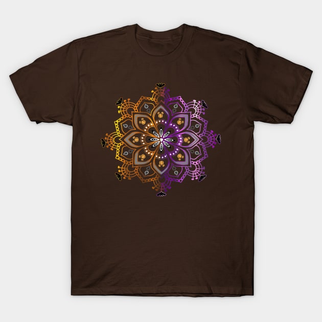 Halloween mouse ear Mandala T-Shirt by magicmirror